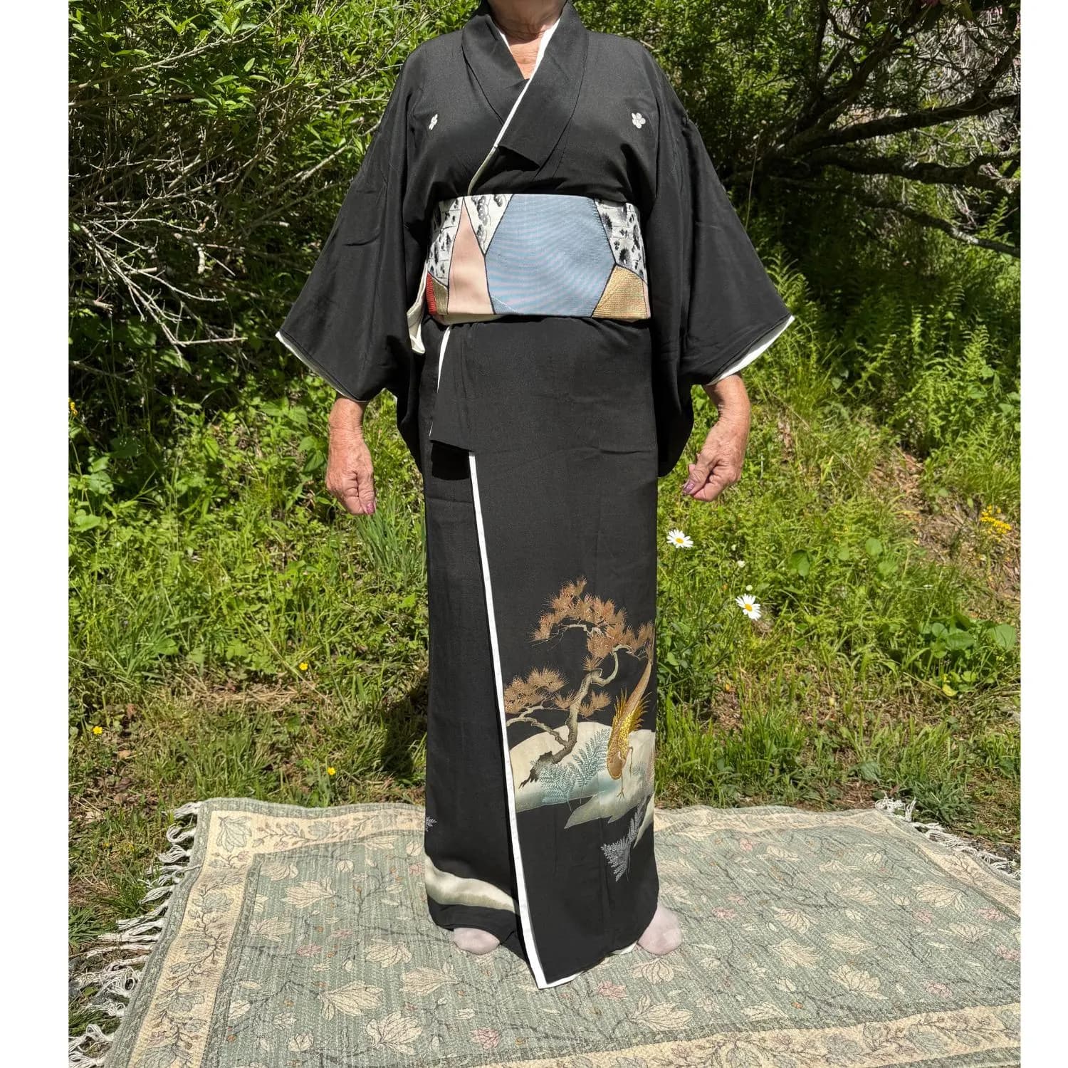 Maeda Clan Kuratomesode Women's Kimono from Japan