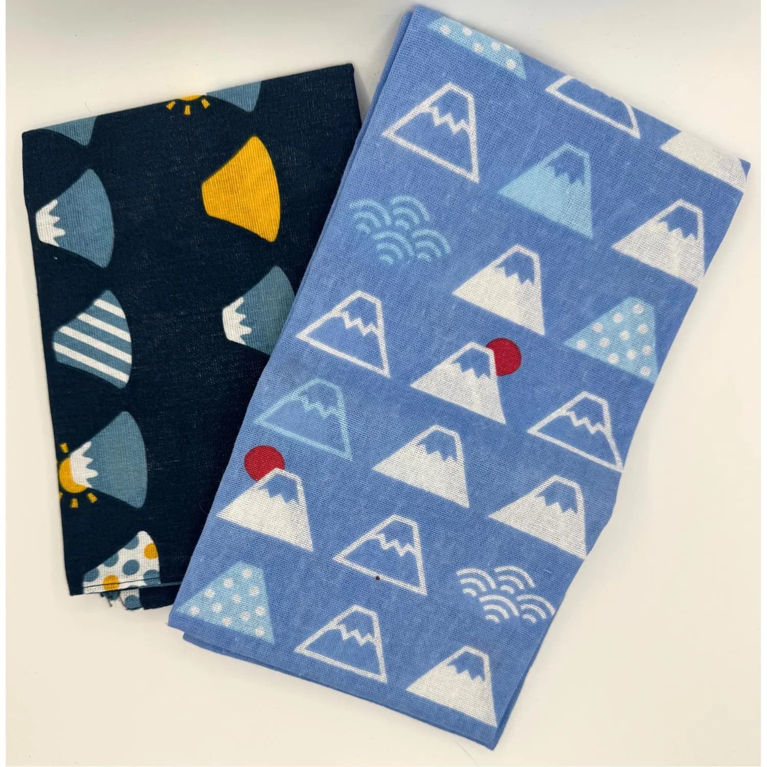 Japanese Tenugui Mt Fuji Kawaii Cotton Hand Towel New